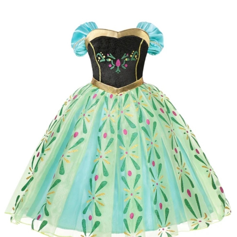 Girls Frozen 1- Anna’s Coronation Costume